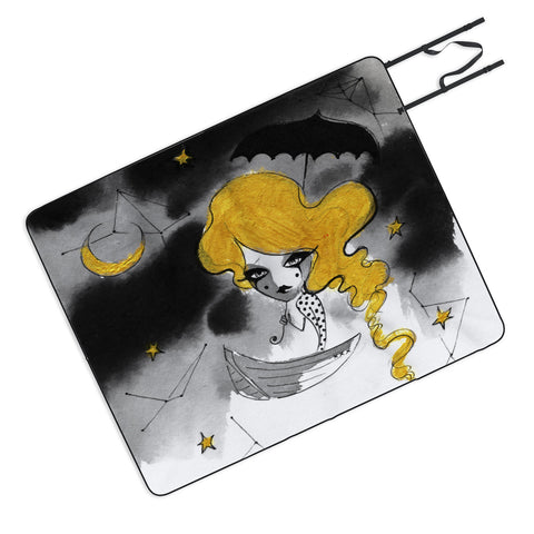 Deniz Ercelebi Late Summer Stars Picnic Blanket