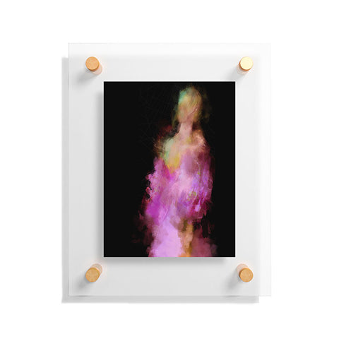 Deniz Ercelebi Lavender dress Floating Acrylic Print