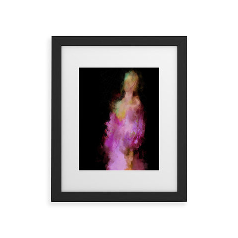 Deniz Ercelebi Lavender dress Framed Art Print