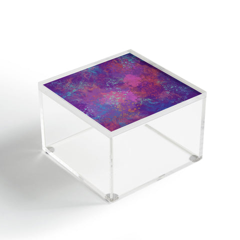 Deniz Ercelebi Lavender splash Acrylic Box