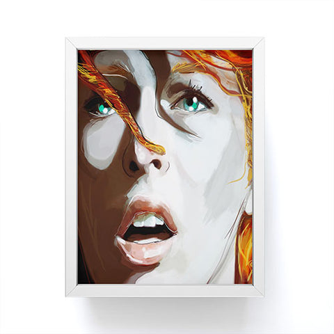 Deniz Ercelebi Leeloo Framed Mini Art Print