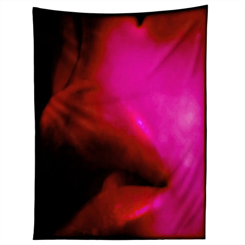 Deniz Ercelebi Lips Red Tapestry