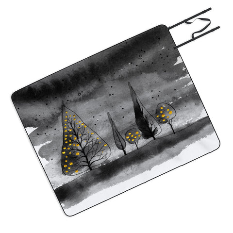 Deniz Ercelebi Lit Up Picnic Blanket