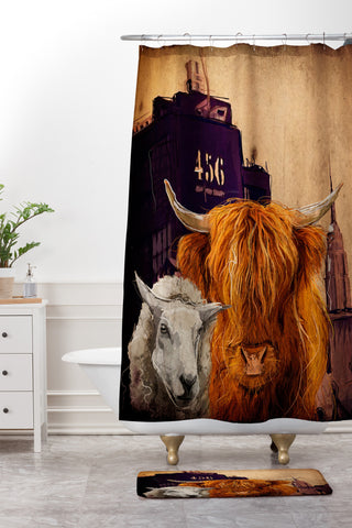 Deniz Ercelebi Mimicking Nature Shower Curtain And Mat