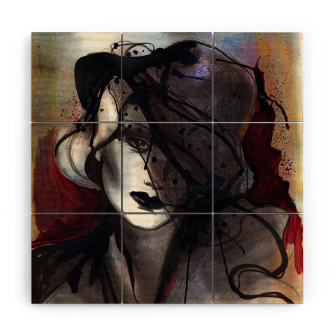 Deniz Ercelebi Mystic Iron Wood Wall Mural