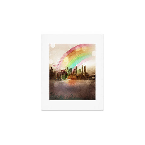 Deniz Ercelebi NYC Rainbow Art Print