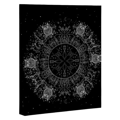 Deniz Ercelebi Owls Art Canvas