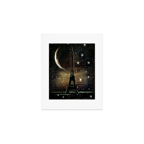 Deniz Ercelebi Paris Midnight Art Print