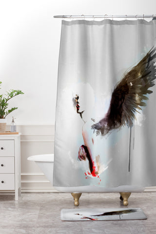 Deniz Ercelebi Pic Shower Curtain And Mat