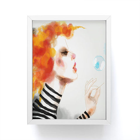 Deniz Ercelebi Pin Framed Mini Art Print