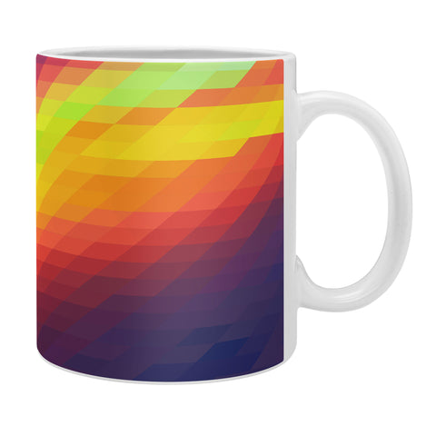 Deniz Ercelebi Pixeled Sunshine Coffee Mug