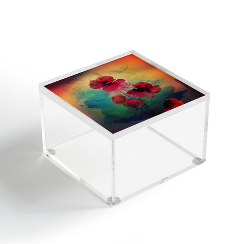 Deniz Ercelebi Poppies Acrylic Box