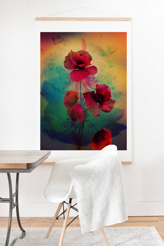 Deniz Ercelebi Poppies Art Print And Hanger