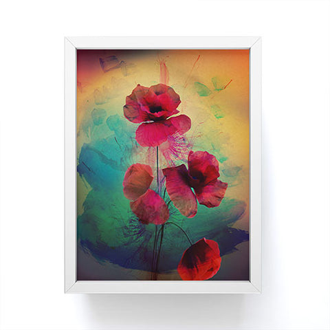 Deniz Ercelebi Poppies Framed Mini Art Print
