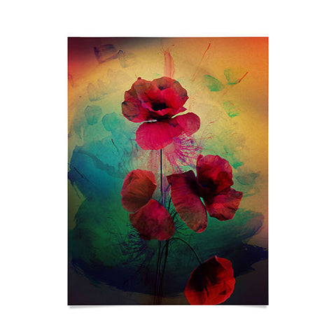 Deniz Ercelebi Poppies Poster