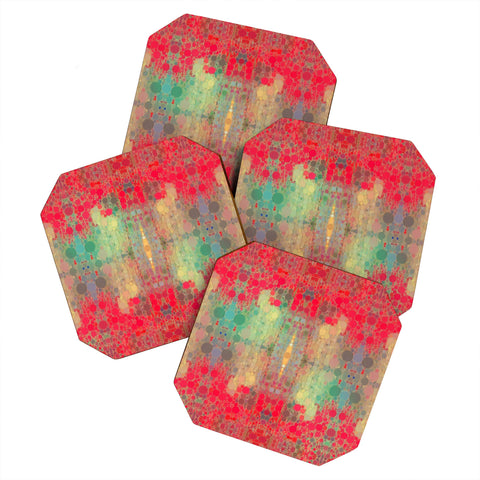 Deniz Ercelebi Poppy 1 Coaster Set