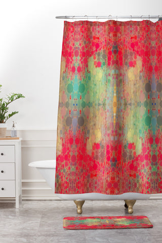 Deniz Ercelebi Poppy 1 Shower Curtain And Mat