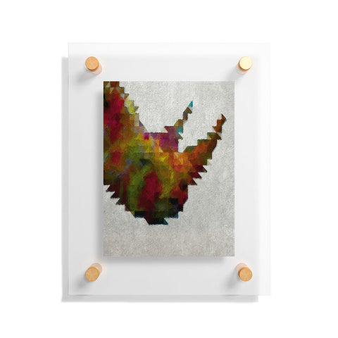 Deniz Ercelebi Rhino 1 Floating Acrylic Print