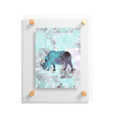 Deniz Ercelebi Rhino 2 Floating Acrylic Print