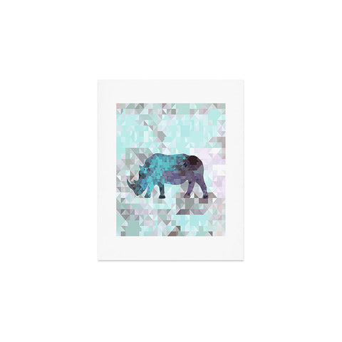 Deniz Ercelebi Rhino 2 Art Print
