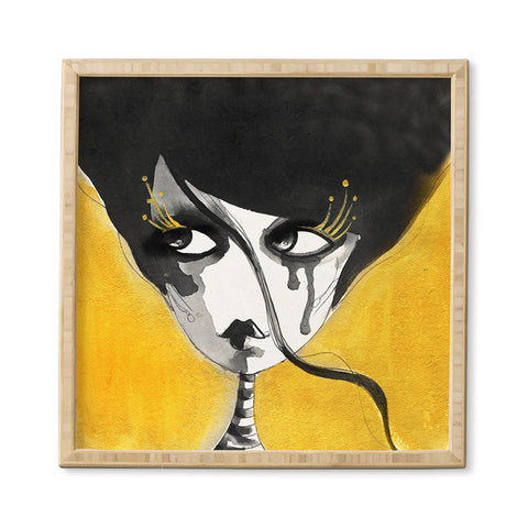 Deniz Ercelebi Royal Lashes Framed Wall Art