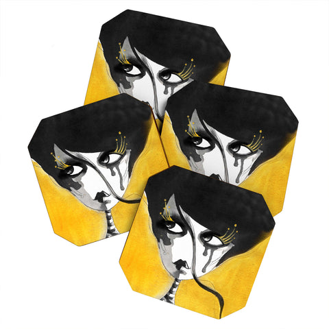 Deniz Ercelebi Royal Lashes Coaster Set