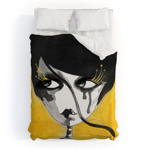 Deniz Ercelebi Royal Lashes Duvet Cover