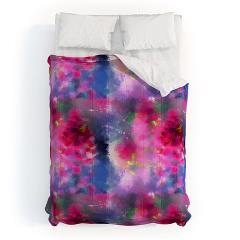 Deniz Ercelebi Spring floral paint 1 Comforter