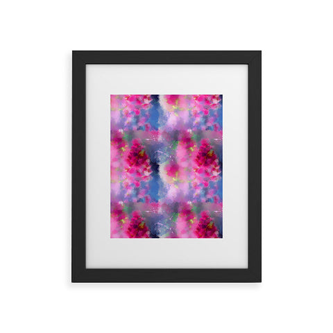 Deniz Ercelebi Spring floral paint 1 Framed Art Print