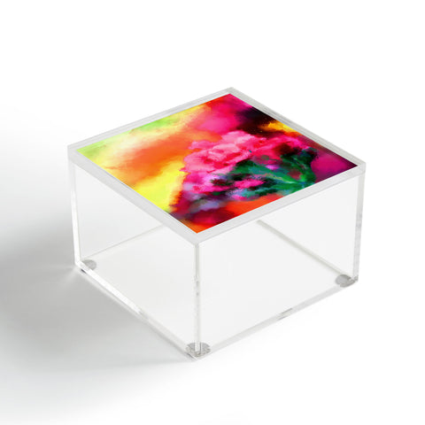 Deniz Ercelebi Spring floral paint 2 Acrylic Box