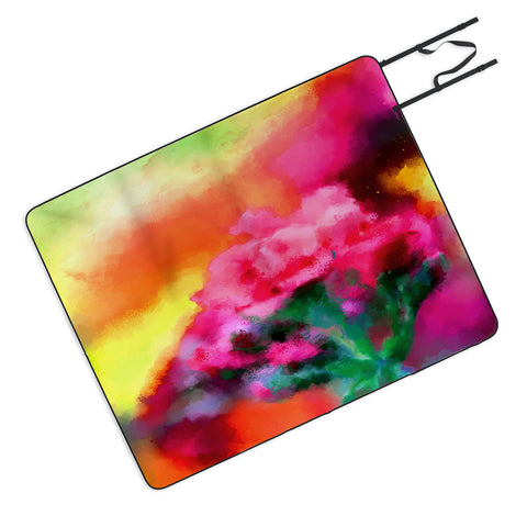 Deniz Ercelebi Spring floral paint 2 Picnic Blanket