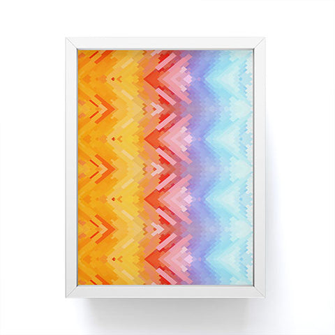 Deniz Ercelebi Sx Yellow Framed Mini Art Print