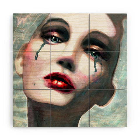 Deniz Ercelebi Taia Wood Wall Mural