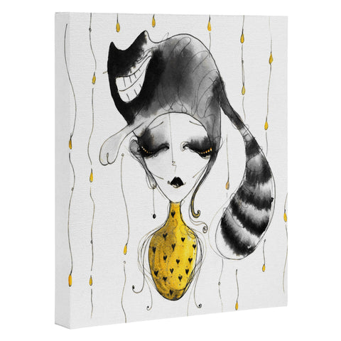 Deniz Ercelebi The Smile Art Canvas