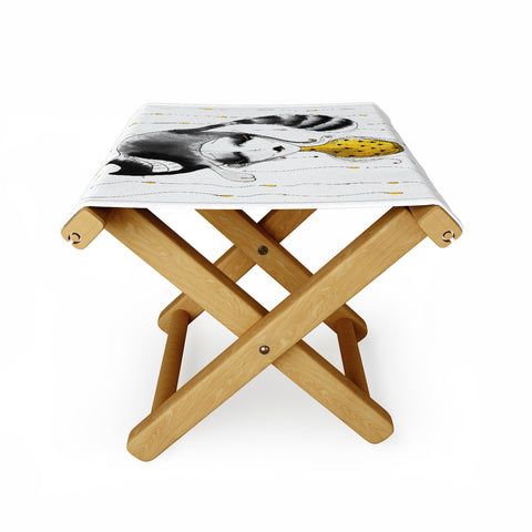 Deniz Ercelebi The Smile Folding Stool