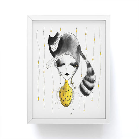 Deniz Ercelebi The Smile Framed Mini Art Print