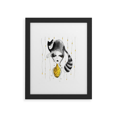 Deniz Ercelebi The Smile Framed Art Print