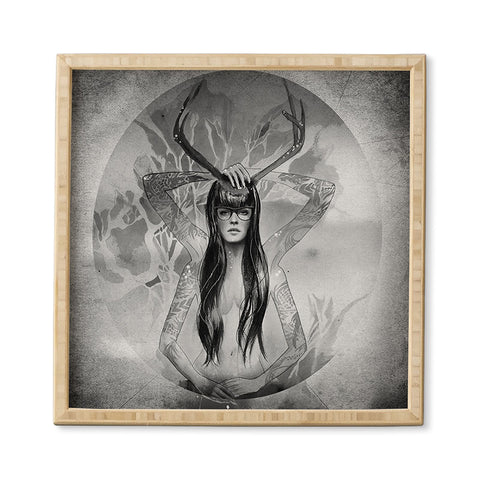 Deniz Ercelebi Through The Gate 2 Framed Wall Art