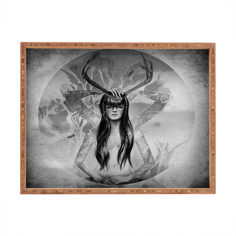 Deniz Ercelebi Through The Gate 2 Rectangular Tray