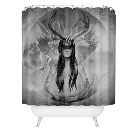 Deniz Ercelebi Through The Gate 2 Shower Curtain