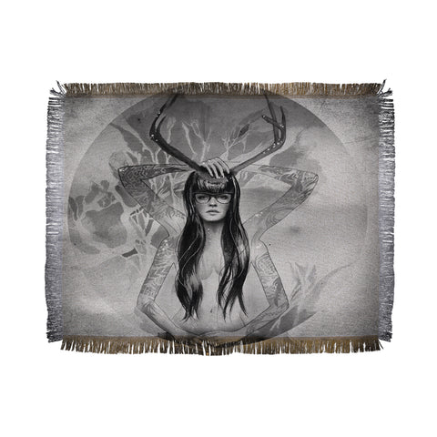 Deniz Ercelebi Through The Gate 2 Throw Blanket