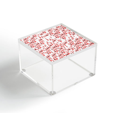 Deniz Ercelebi Tomte pattern Acrylic Box