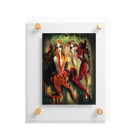 Deniz Ercelebi Twins 1 Floating Acrylic Print