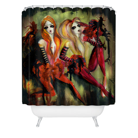 Deniz Ercelebi Twins 1 Shower Curtain