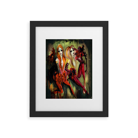 Deniz Ercelebi Twins 1 Framed Art Print