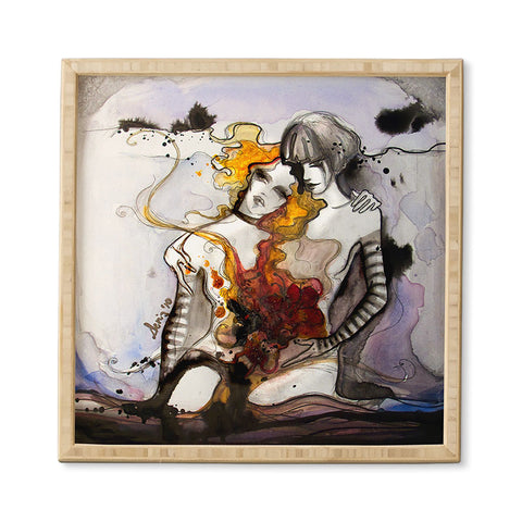 Deniz Ercelebi Twins 2 Framed Wall Art