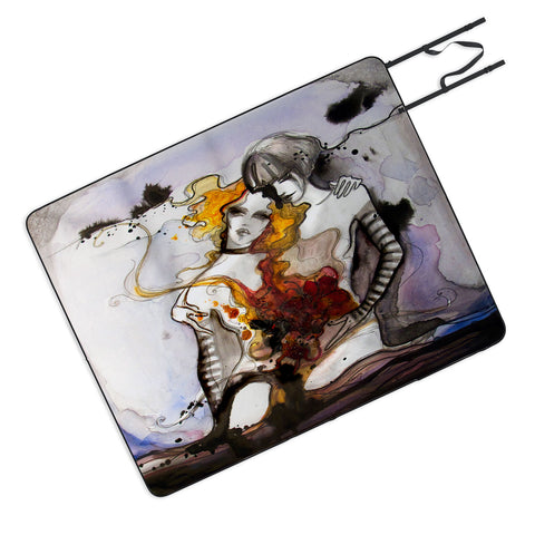 Deniz Ercelebi Twins 2 Picnic Blanket