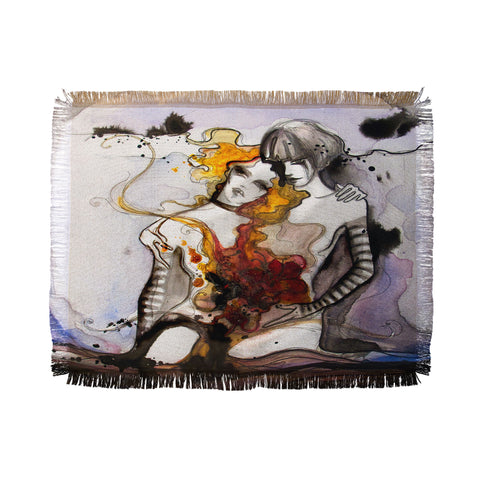 Deniz Ercelebi Twins 2 Throw Blanket