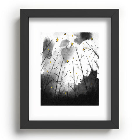 Deniz Ercelebi Woods And Stars Recessed Framing Rectangle
