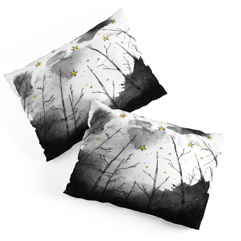 Deniz Ercelebi Woods And Stars Pillow Shams